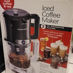Iced Coffee and Tea Maker Machine