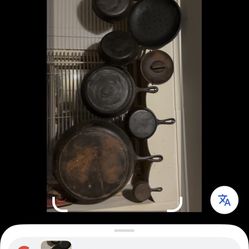  AST Iron Skillets Different Brands