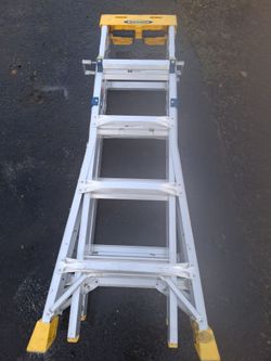 Werner Multi-Pro 14ft multi-position ladder.