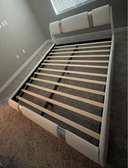 Faux Leather Bed-frame