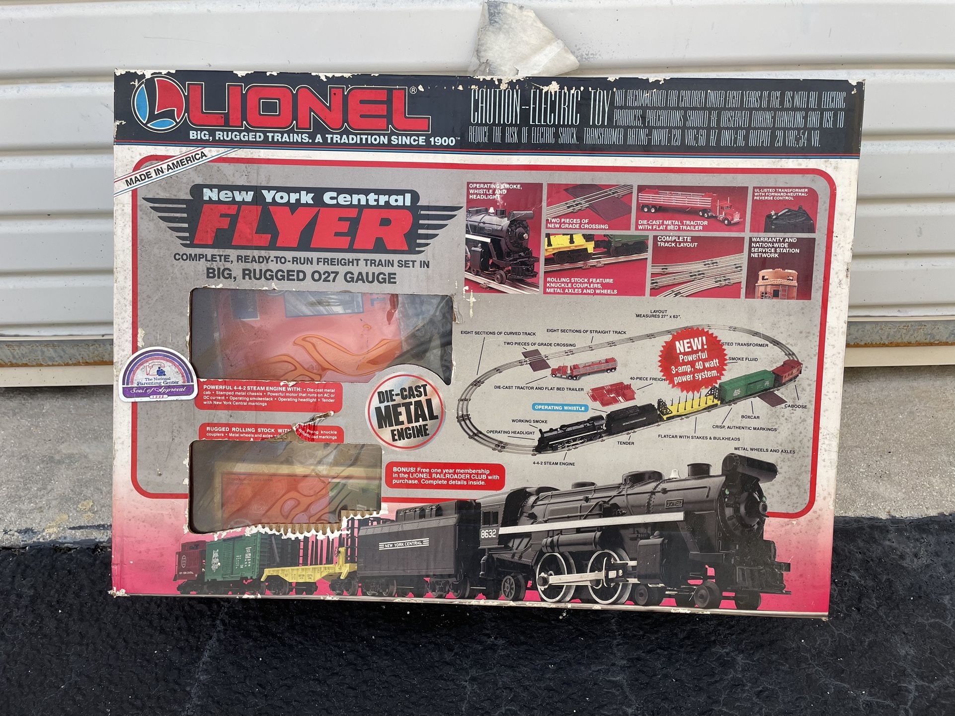 1997 Lionel New York Central Flyer Train Set Children Kids Toy Toys
