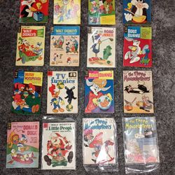 16 Vintage Comic Books