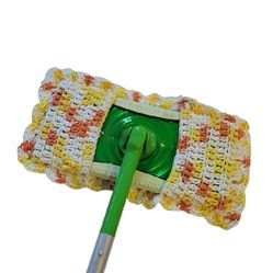 NWT Handmade Reuseable Cotton Kitchen Mop Cover