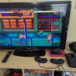 Sega Genesis Console + Accessories + Games. Tested Working Console!