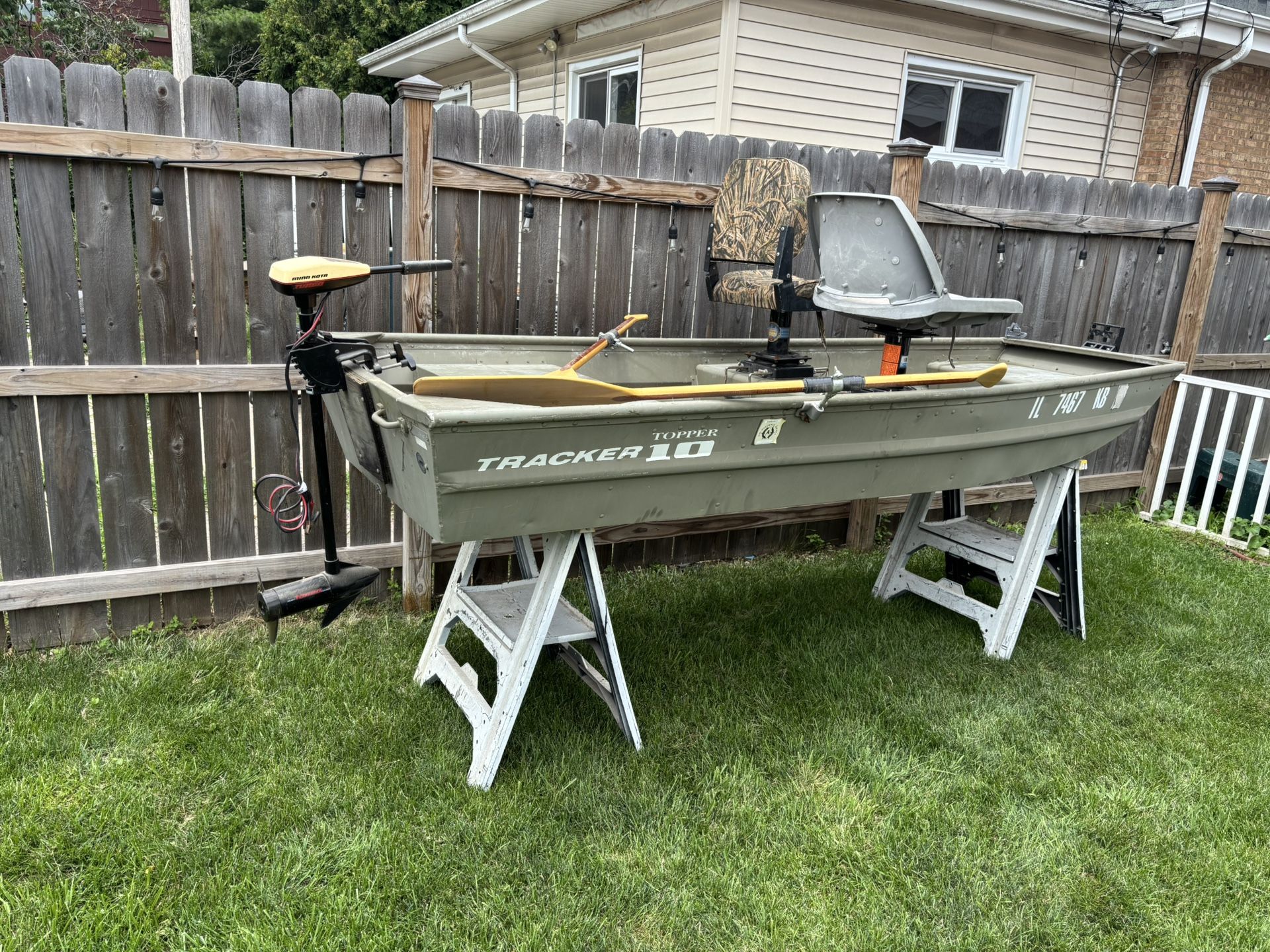 10’ Tracker Jon Boat
