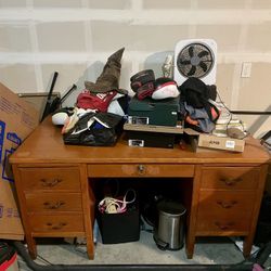 Antique Oak Desk