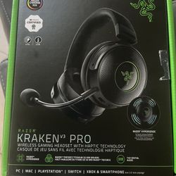 New-Razer- Kraken V3 Pro HyperSense Wireless