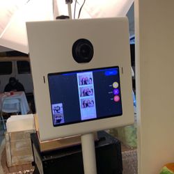 White Photo Booth System