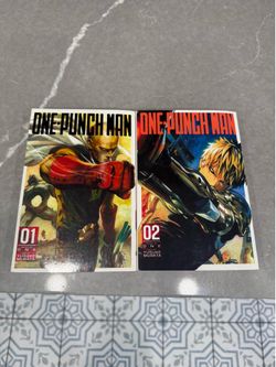One Punch Man Manga Volumes 1 & 2