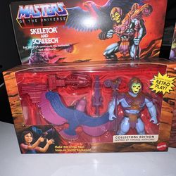 Masters of the Universe Origins- Skeletor and Screech