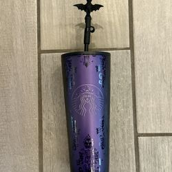 The Haunted Mansion Starbucks Tumbler with Straw