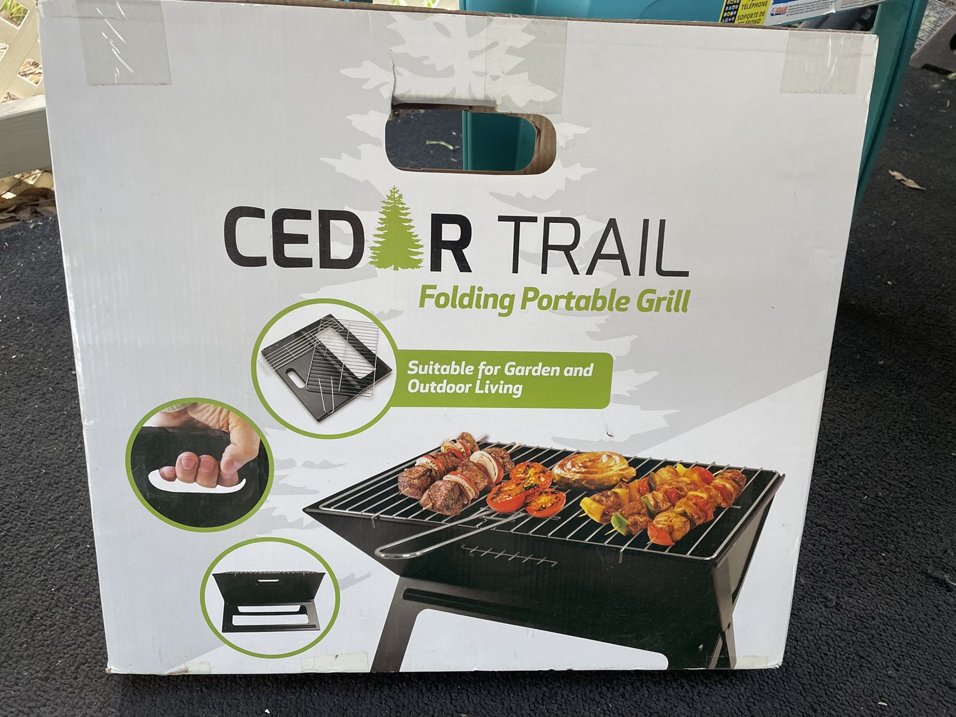 Cedar trail Folding BBQ Grill