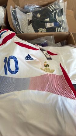 2006 World Cup zidane jersey size 2xl
