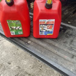 5 Gallon Gas Cans $12 Each 