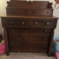 Mahogany Antique Chest Of Drawers