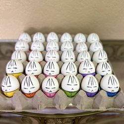 30 Bunny’s Confetti Easter Eggs! Hand Painted
