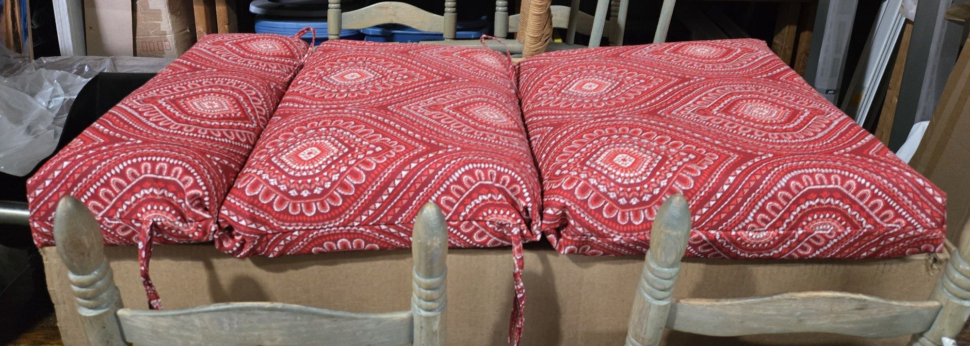 New...Plush Patio Cushions