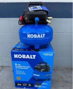 Kobalt 6-Gallon Portable Electric 150 PSI Pancake Air Compressor