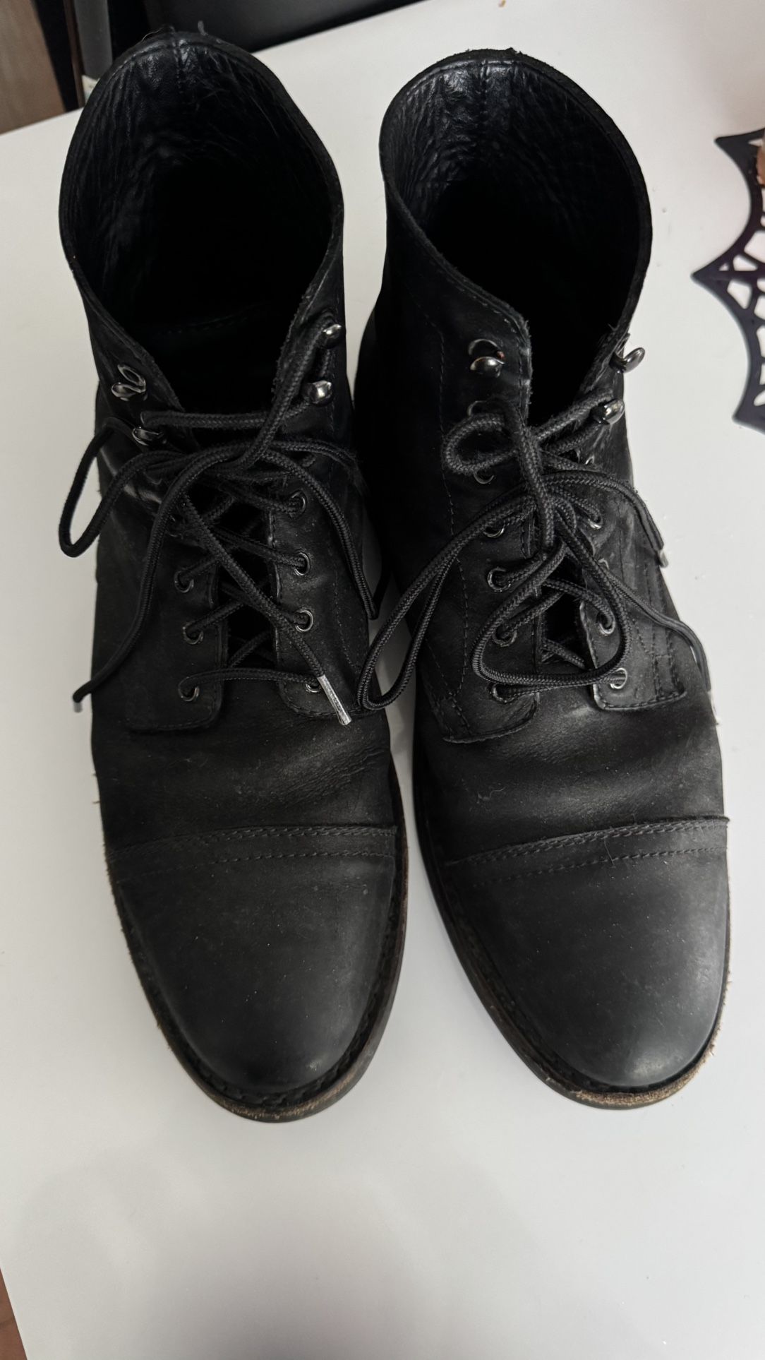 Black Men’s Thursday Boots Size 10.5