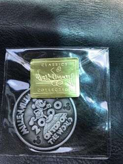 Collectors Mickey Mouse 2000 millennium coin