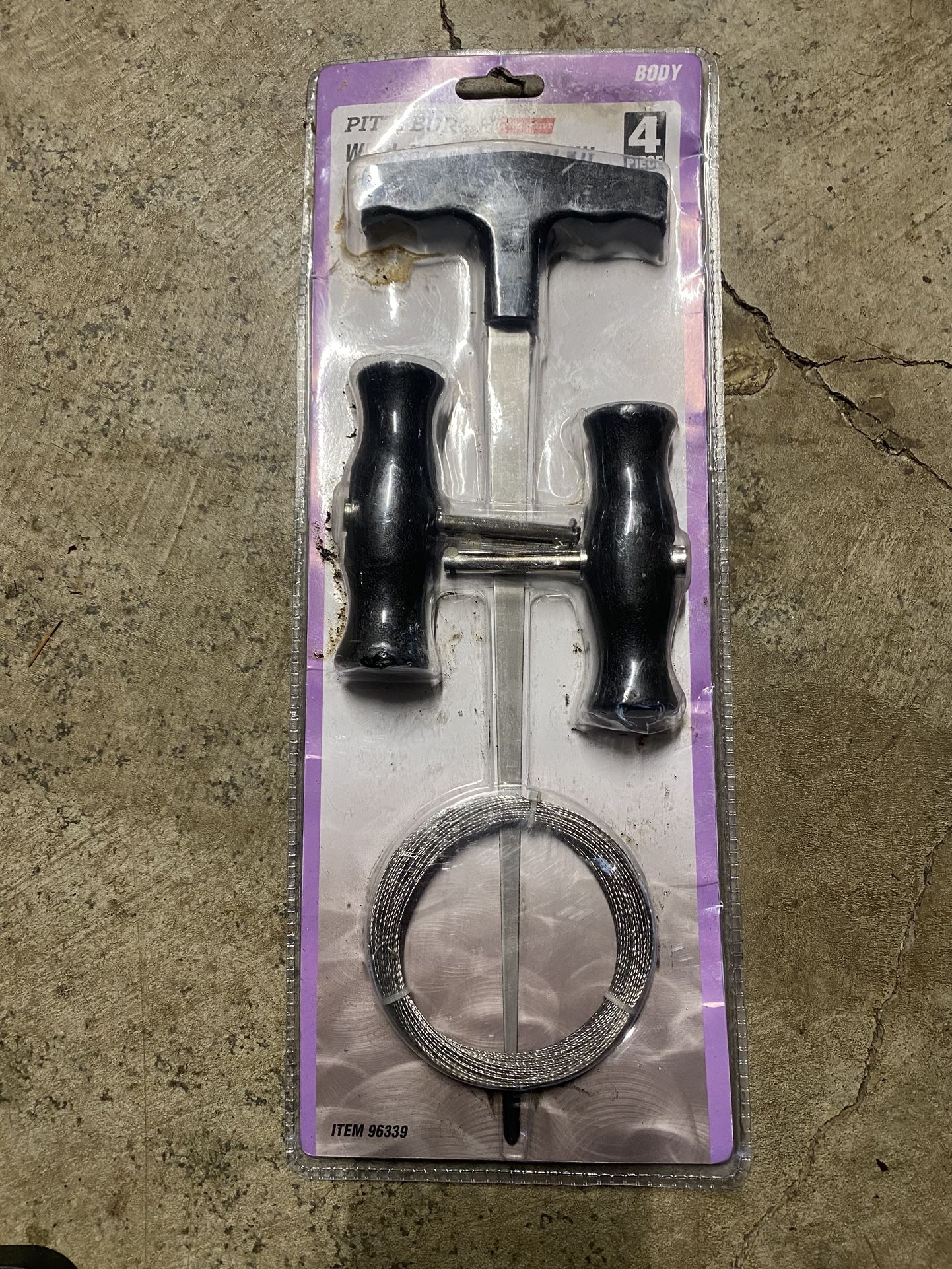 Brand New Pittsburgh Windshield Removal Kit