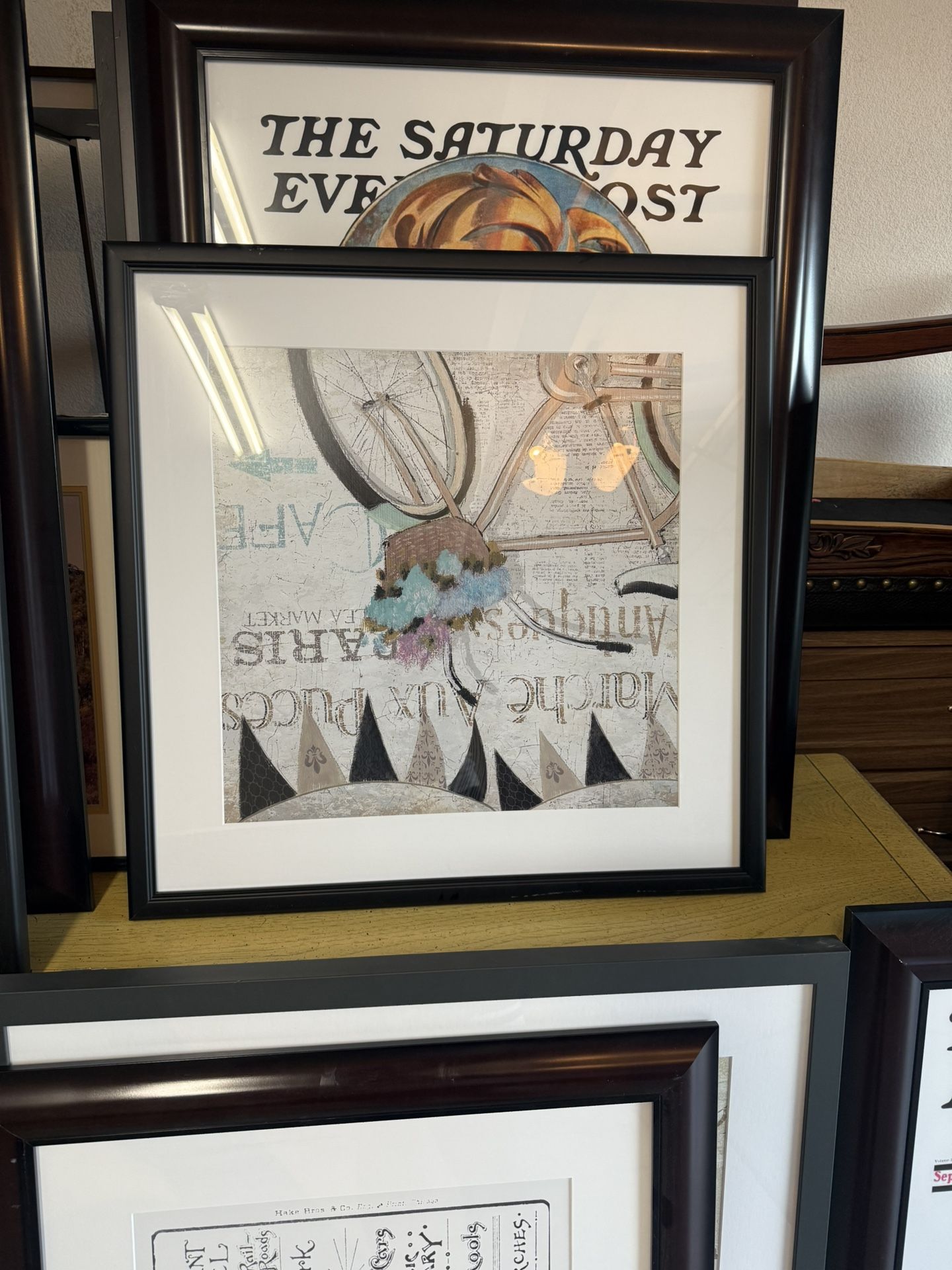 Bundle Of Different Pictures And Paintings