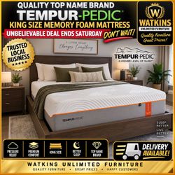 ποΈ KING SIZE TEMPUR-PEDIC RHAPSODY LUXE β LIKE NEW β DELIVERY AVAILABLE ππ