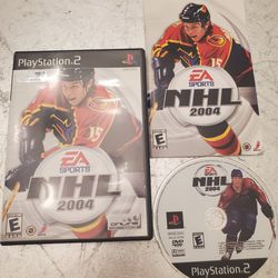 NHL Hockey 2004 Sony PlayStation 2 PS2 CIB