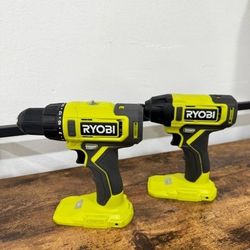 Ryobi Drill/Driver - Impact/Driver 18V