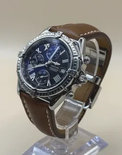 Breitling Crosswind A13355 Chronograph Automatic S/S Black 43mm Men's Watch