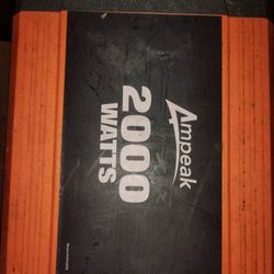 2000 Watt Solar Inverter With Flex Solar Panel 