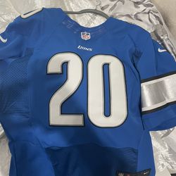 Barry Sanders Authentic Stitched Nfl Jersey 