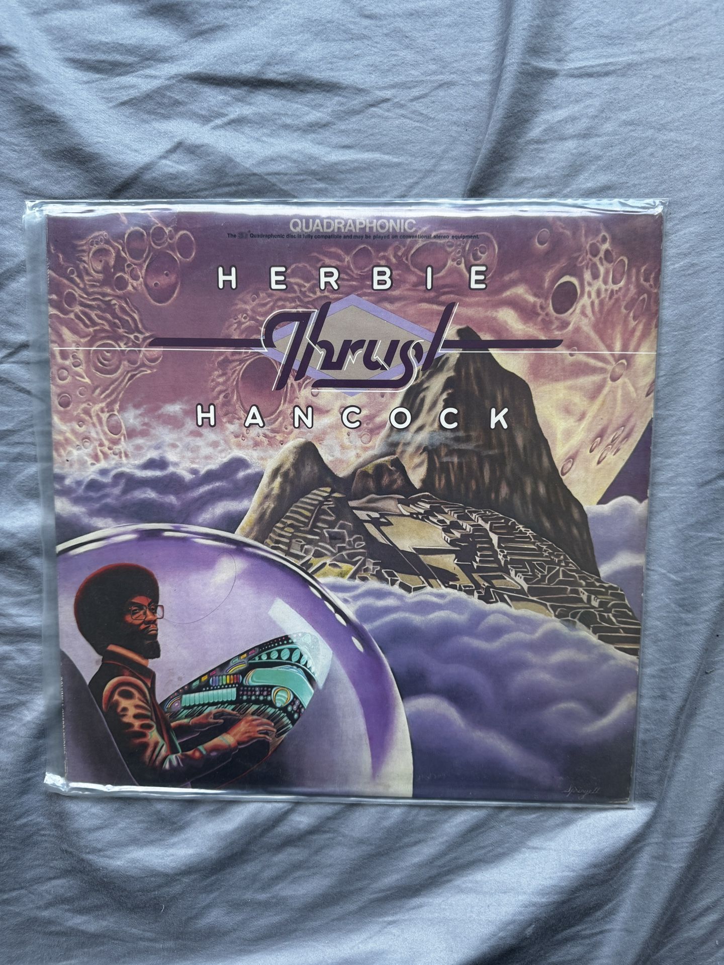 Herbie Hancock – Thrust Album Vinyl Record Vintage 60s 70s Classic Rock