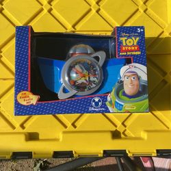 Disney Pixar Buzz Lightyear Clock FM Radio 