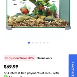 Top Fin 5 Gal Fish/shrimp Tank