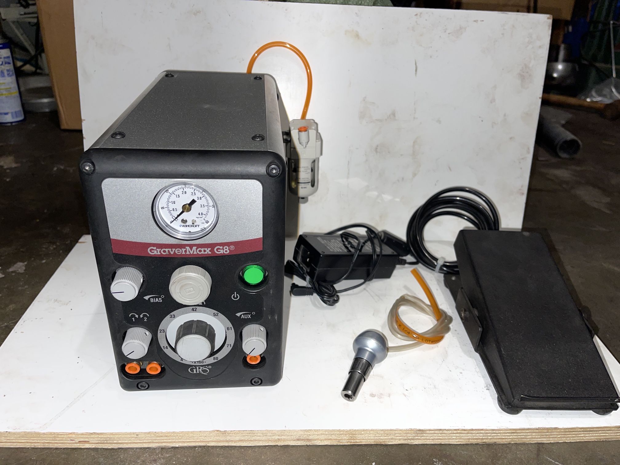 Used Grs Gravermax G8 Engraver Engraving Machine