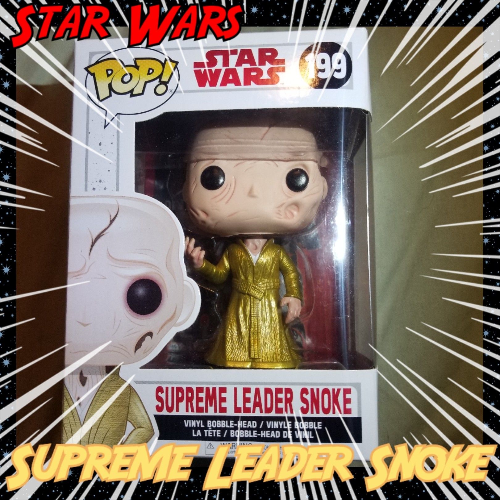 Star Wars Supreme Leader Snoke Funko Pop