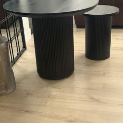 Gorgeous Round Fluted Table Sale!!