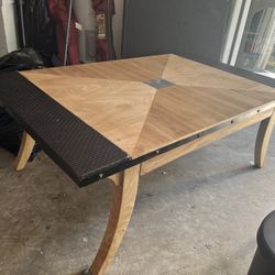 Large Wooden Coffee Table (Refurbished)