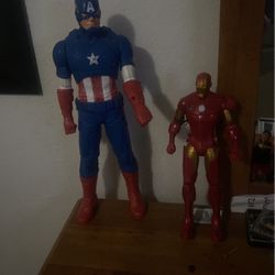 Captain America Iron Man Action Figure 