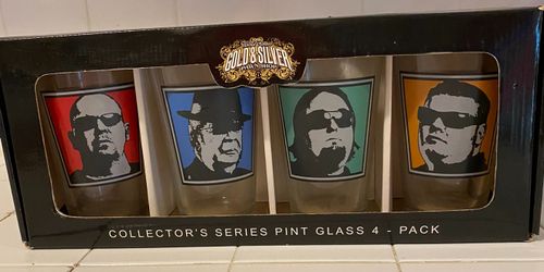 PAWN STARS 4 GLASS PINT COLLECTORS SET