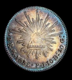 2 real 1838 Go UNC