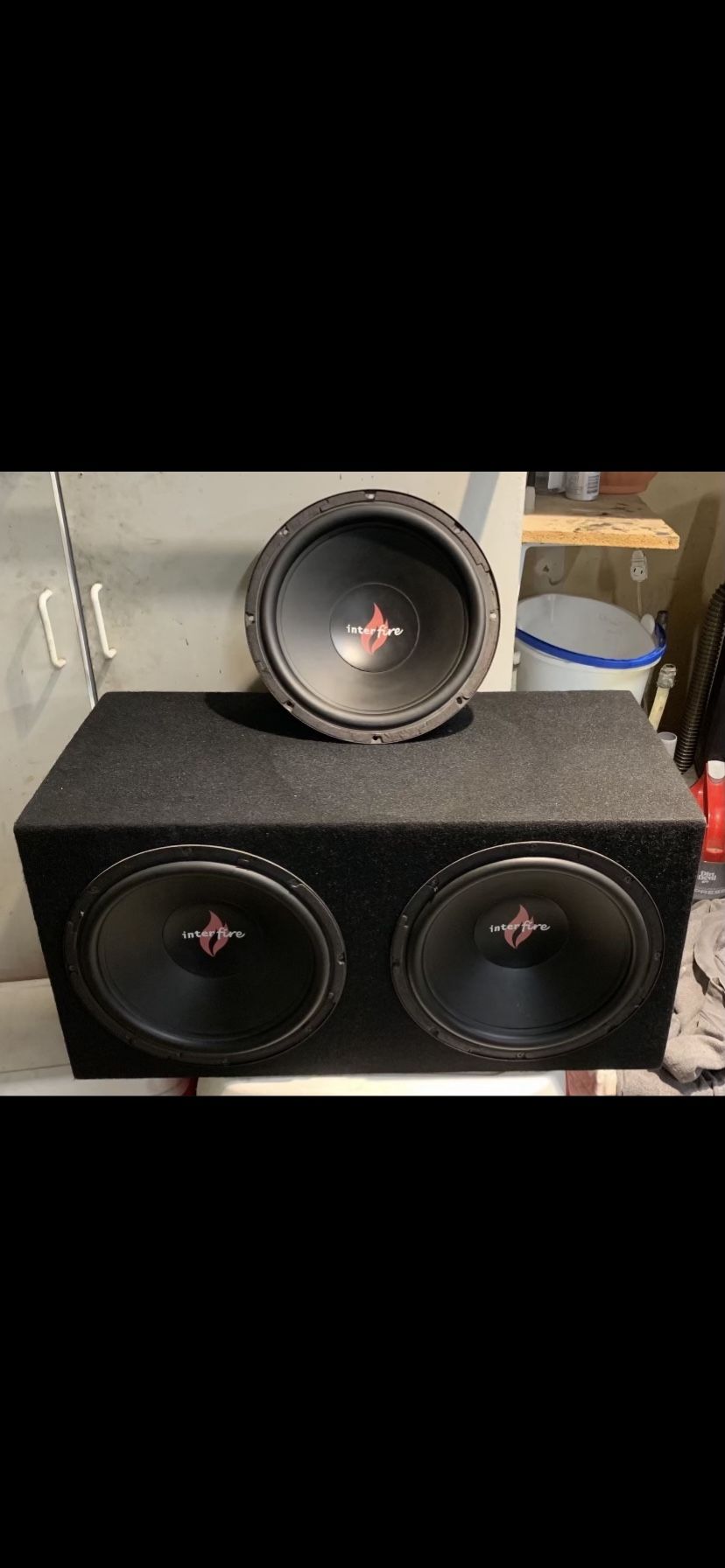 Inter fire Speakers 12’s/box, Koiiler, Lanzar And XFile Amps