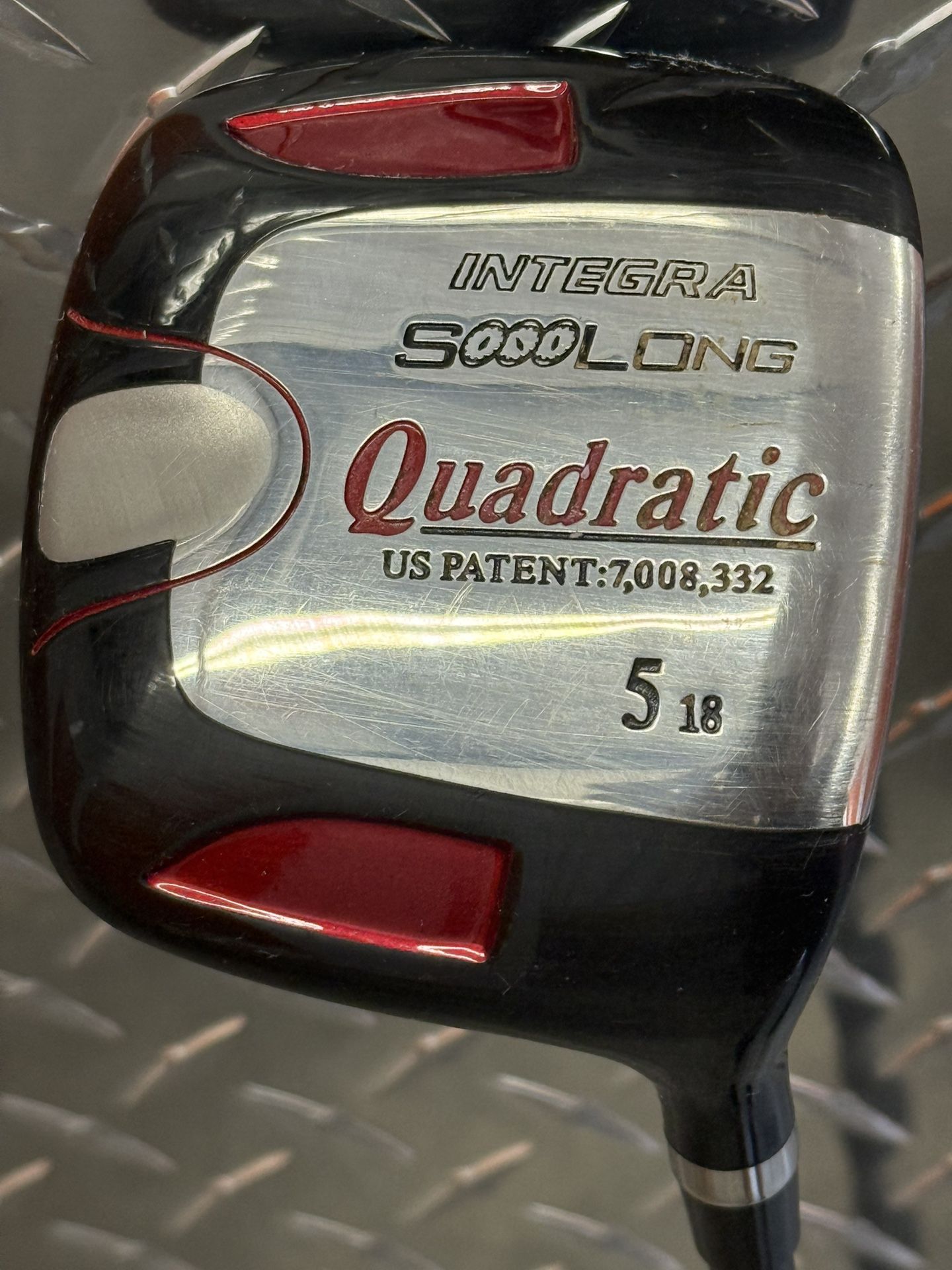 Integra Sooo Long Quadratic 18° 5 iDrive Tour 3.5 Custom Performance Golf Club