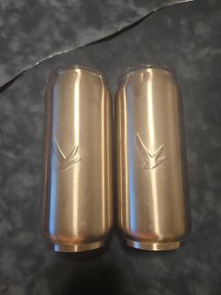 Stainless steel Grey Goose cups