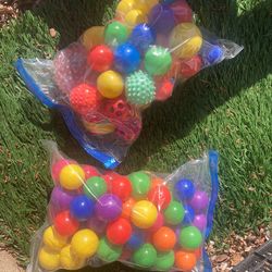 Lot of ball pit balls, 2 large bags $10