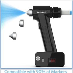 Actekart Marker Airbrush for Painting Creative (Fit 90% of Markers)-Versatile Cordless Gundam Marker Airbrush for Model Coloring, Uneven Artwork, DIY 