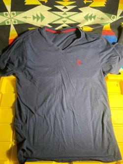 U.S. Polo Assn. Navy V-Neck T-Shirt
