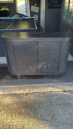 Black cabinet