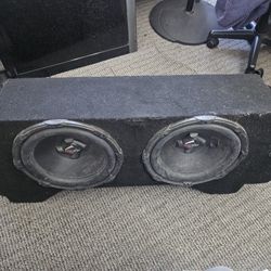 12" Base Speaker Box